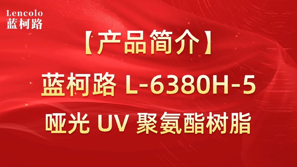 蓝柯路 L-6380H-5 哑光UV聚氨酯树脂